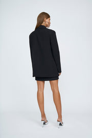 Dina Double Breasted Blazer - Black