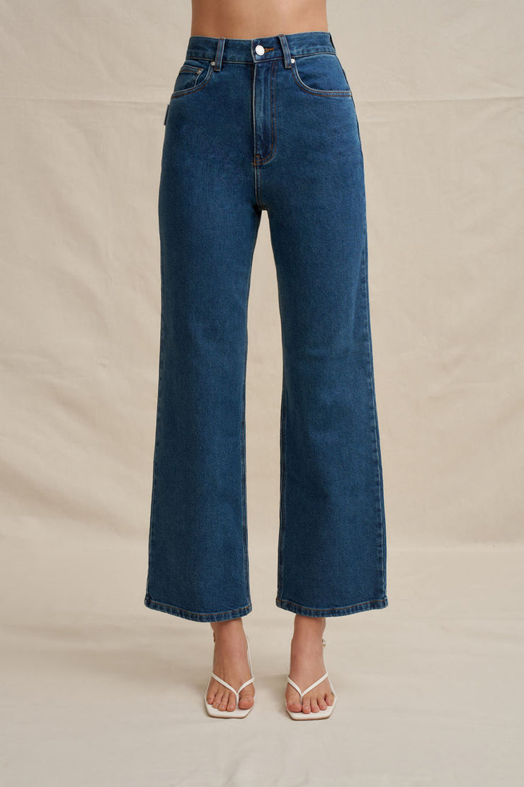 Eclipse Denim Jean - Dark Blue Denim