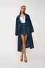 Eclipse Denim Mini Skirt - Dark Blue Denim