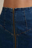 Eclipse Denim Mini Skirt - Dark Blue Denim