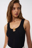 Eco Bead Knit Top - Black