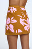 Flor De Jean Panel Skirt - Pink Clay