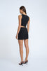 Fold Shift Mini Skirt - Black
