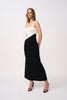 Giulia Loop Knit Dress - Black Ivory