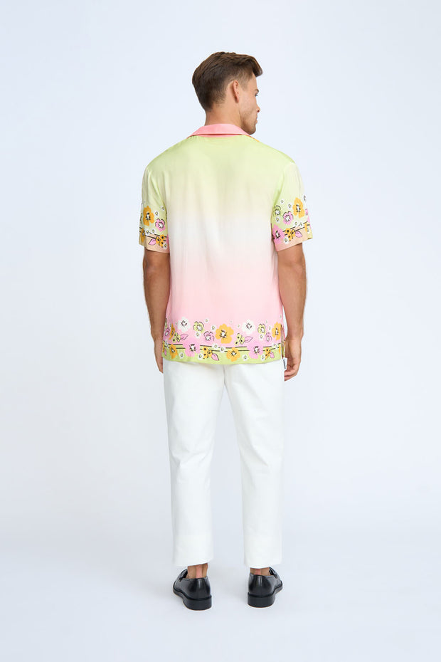 Golden Floral Sun Shirt | Final Sale - Multi Floral