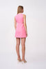 Grazia Ring Trim Mini Dress | Final Sale - Pink