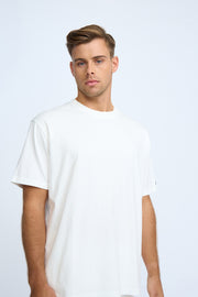 Heart Back Tee - White