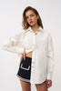 Jewel Button Shirt - Ivory