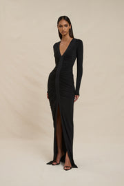 Jillian Jersey Dress - Black