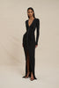 Jillian Jersey Dress - Black