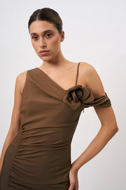 Juliet Ankle Dress | Final Sale - Chocolate