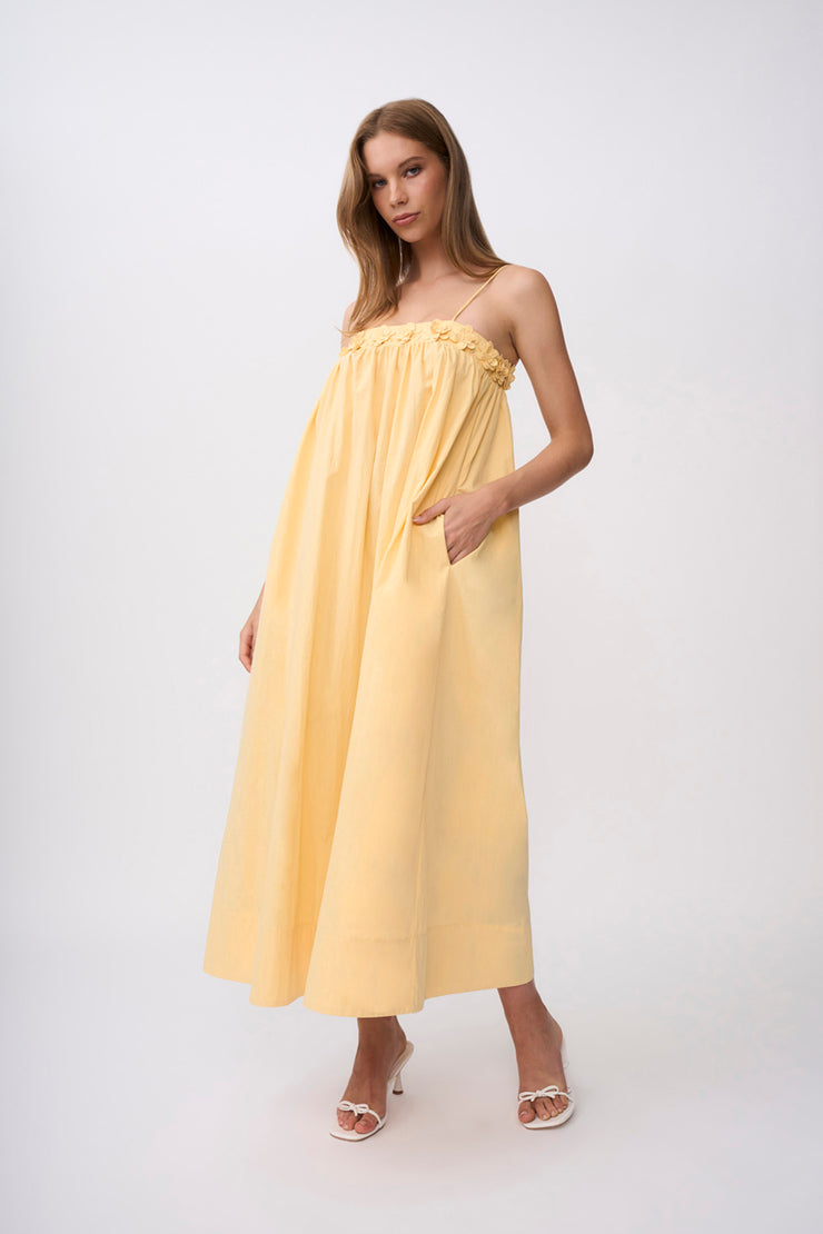 Lia Fiori Sun Dress - Yellow