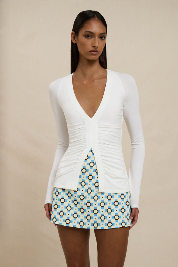 Liv Jersey Top - Ivory