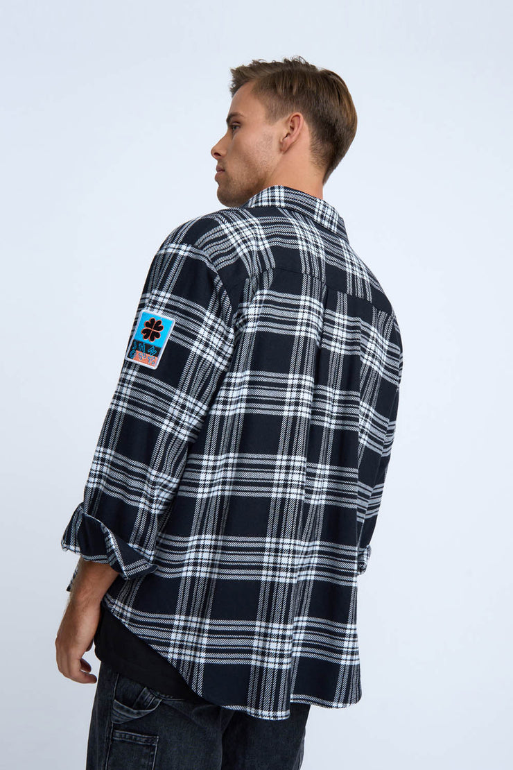 Lucky Lumberjack Shirt - Black White