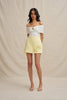 Luelle Off Shoulder Knit Top - Ivory