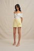 Luelle Off Shoulder Knit Top - Ivory