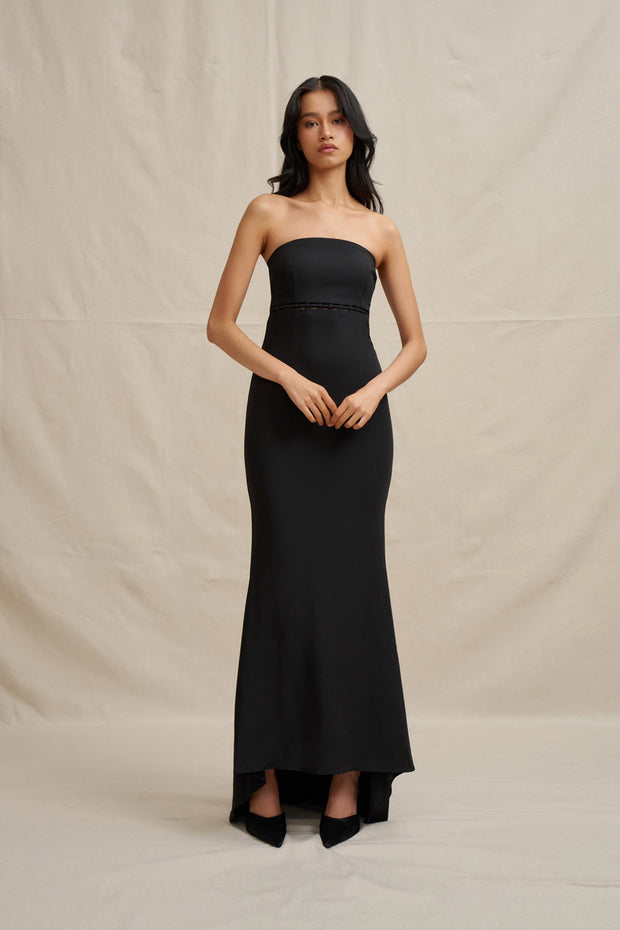 The Luna Gown - Black