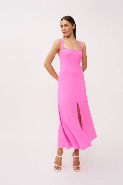 Madison Full Length Dress - Pink