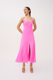 Madison Full Length Dress - Pink