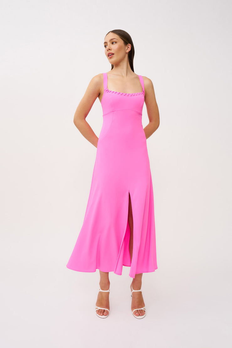 Madison Full Length Dress - Pink