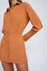 Margot Mini Shirt Dress  Final Sale - Clay