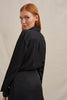 Margot Mini Shirt Dress - Black