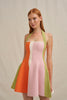 Melon Knit Dress - Green Pink Red Multi