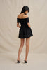 Midnight Knit Mini Dress - Black