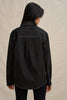The Midnight Pocket Shacket - Ivory Black