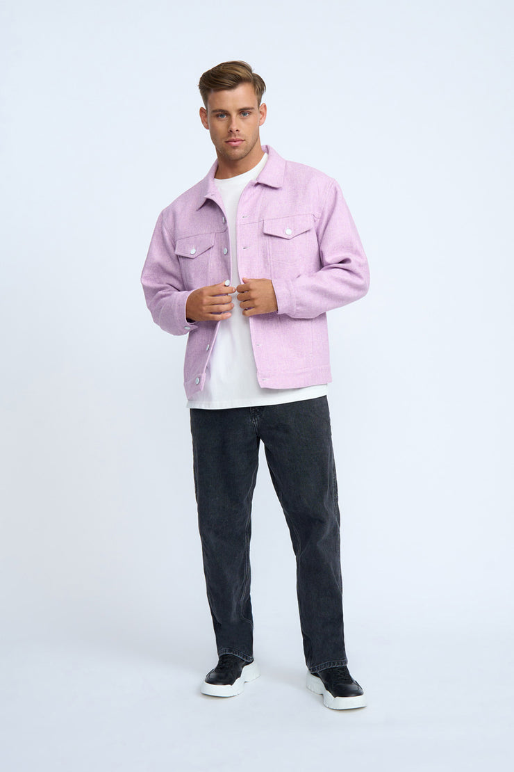 Mika Marle Jacket - Lilac Marle