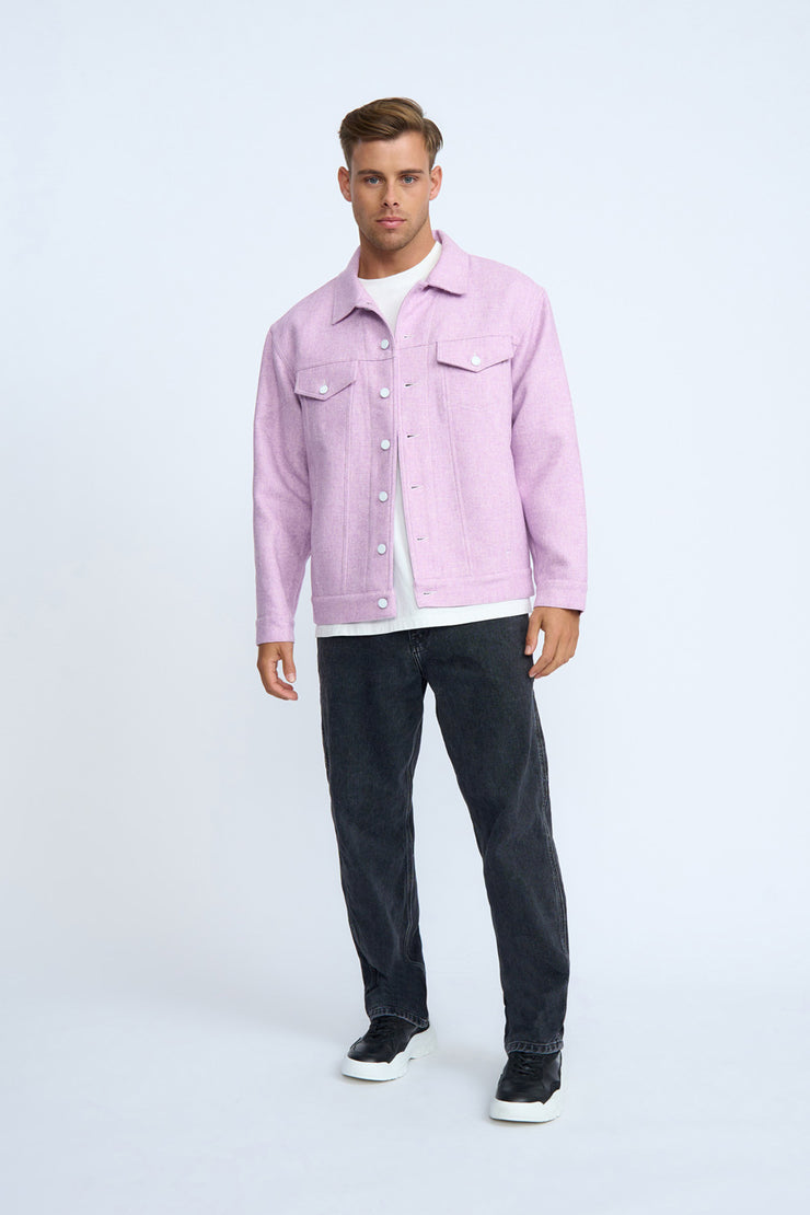 Mika Marle Jacket - Lilac Marle
