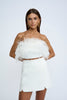 Milano Mini Skirt - Ivory