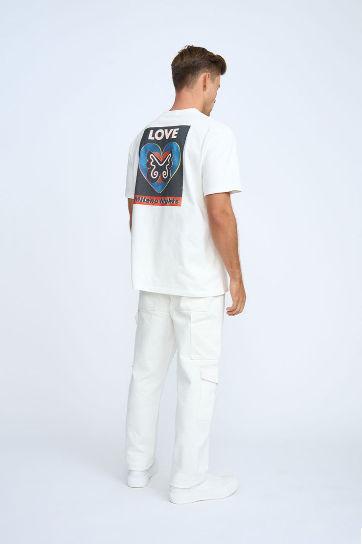Milano Nights Tee - Ivory