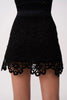 Nero Flora Mini Skirt | Final Sale - Black