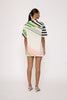 Noah Stripe Sun Shirt - Green Pink Black Multi