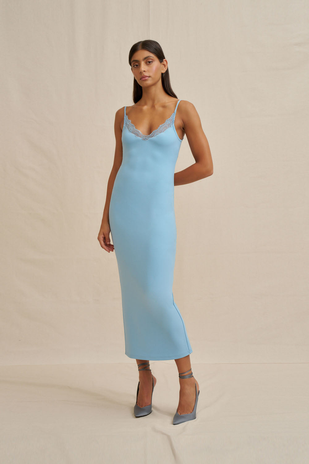 by johnny blue dress By Johnny Sharp One Shoulder Mini Dress in Electric Blue Size 12