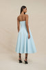 Oceana Strapless Dress - Black Blue