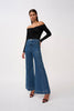 Della Denim Wide Leg Jean - Blue Wash