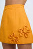 Petunia Mini Skirt - Orange