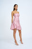 Rose Quartz Gather Strapless Mini | Final Sale - Pink Rose