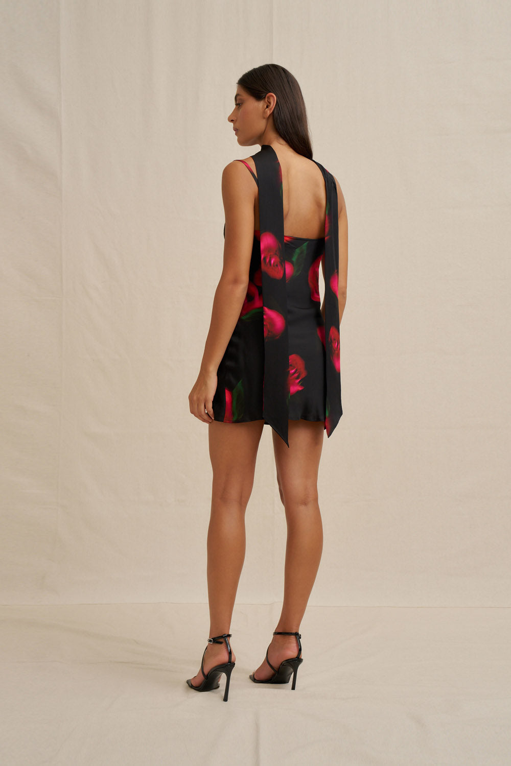 pink backless mini dress Halter Backless Mini Dress in Pink – Modsele