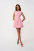 Santina Shift Mini Dress - Pink