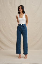 Scallop Knit Top - Ivory
