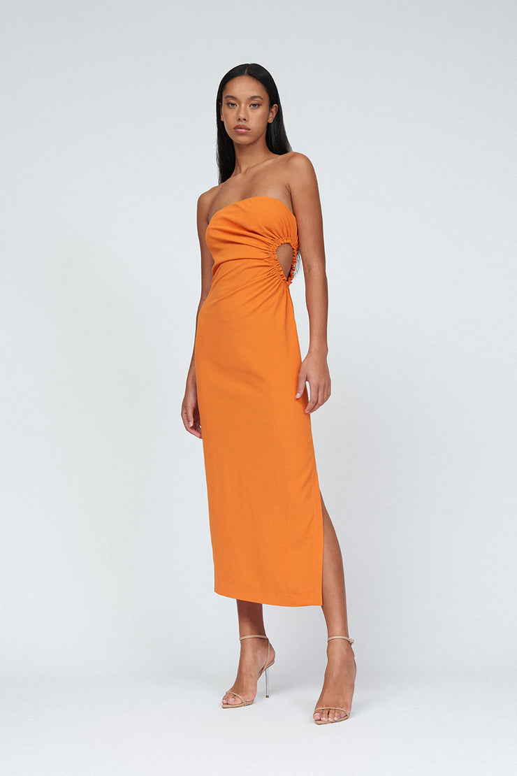 Selena Strapless Dress | Final Sale - Mandarin