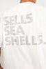 Sea Shells Diamante Tee - Ivory