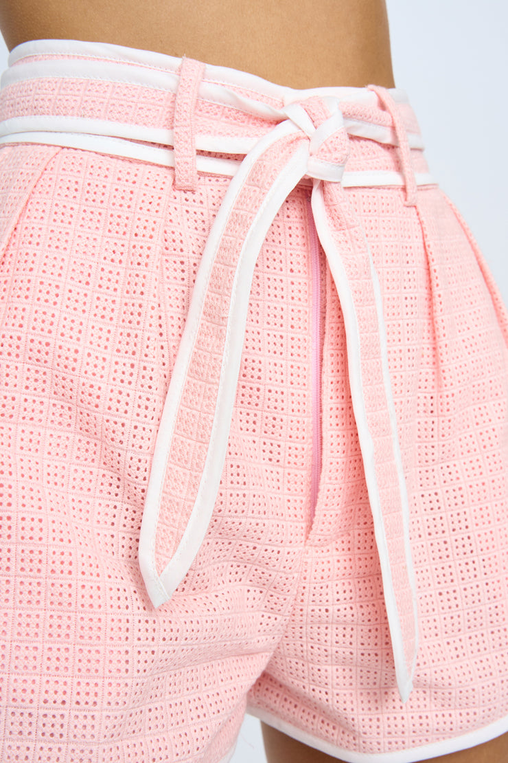 Serena Mini Short - Dusty Pink