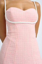 Serena Pipe Mini Dress - Dusty Pink