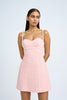 Serena Pipe Mini Dress | Final Sale - Dusty Pink