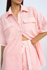 Serena Pocket Sun Shirt - Dusty Pink