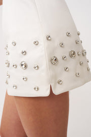 Sia Mini Skirt - Ivory